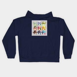 Nine hats. Kids Hoodie